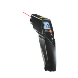 Testo 830-T1 Infrared Thermometer with Laser – −30…+400 °C, 10:1 Optics, Limit Alarm, Pistol Type (0560 8311)