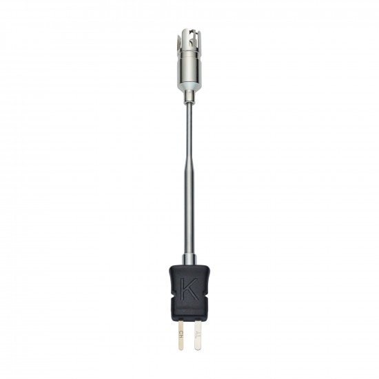 Testo 915i უსადენო ზედაპირის ტემპერატურის ზონდი (K ტიპის თერმოწყვილი) – Bluetooth, −50…+350 °C, ზამბარიანი თერმოწყვილის ლენტი (0563 2915)
