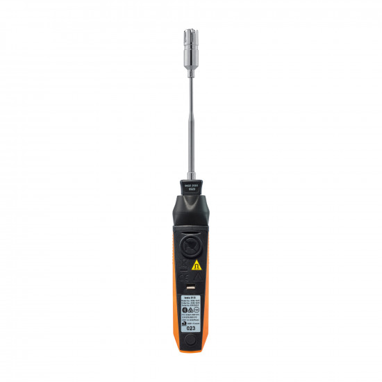 Testo 915i უსადენო ზედაპირის ტემპერატურის ზონდი (K ტიპის თერმოწყვილი) – Bluetooth, −50…+350 °C, ზამბარიანი თერმოწყვილის ლენტი (0563 2915)