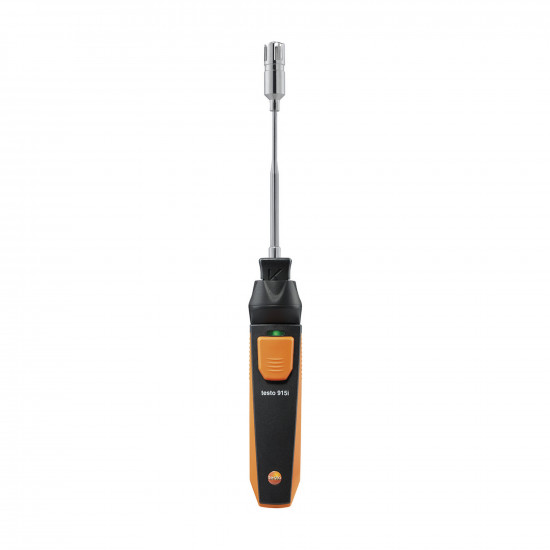Testo 915i უსადენო ზედაპირის ტემპერატურის ზონდი (K ტიპის თერმოწყვილი) – Bluetooth, −50…+350 °C, ზამბარიანი თერმოწყვილის ლენტი (0563 2915)