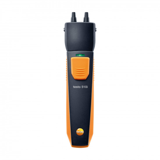 Testo ჭკვიანი ზონდების HVAC ნაკრები – 915i უსადენო თერმომეტრი + ჰაერის/ჩასაძირი/ზედაპირის K ტიპის ზონდი + 510i დიფერენციალური მანომეტრი, ჩანთით (0563 0010)