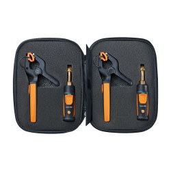Testo Smart Probes კონდიციონერებისა და სამაცივრო სისტემების სატესტო ნაკრები – 2 × 549i წნევის ზონდი, 2 × 115i მომჭერიანი თერმომეტრი, ჩანთით (0563 0002 10)