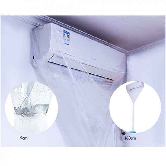 Transparent AC Cleaning Cover Tent Q-572