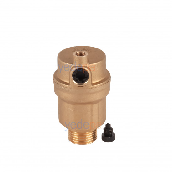 TS Valve TS5302 ავტომატური ჰაერის გამშვები 1/2 დიუმი – თითბრის კორპუსი (Airfel, Daikin, Kentatsu თავსებადი)