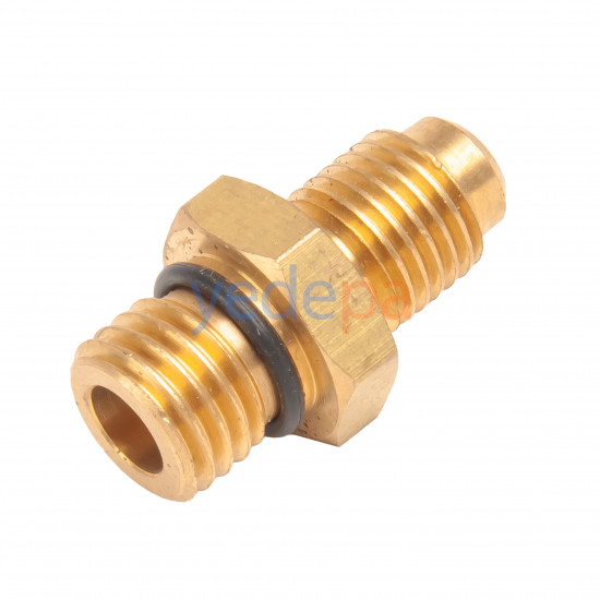 Value 1234YF ავტოკონდიციონერის შლანგის ადაპტერი 1/4" - M12 (O-რგოლით)