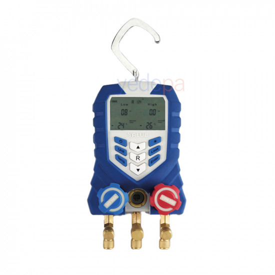 Value VDG1 Manifold Dijital Isı Ölçerli - 3 Hortumlu