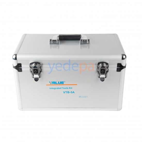 Value VTB-5A HVAC Seti - Manifold, Vakum Pompası, Boru Kesme, Çapak Alma, Boru Şişirme, Gaz Hortumları