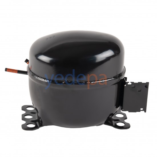 Walton GVYX9AA 1/4+ Hp Hermetik Buzdolabı Soğutucu Kompresör - R600a, 220V, 185W Soğutma Kapasiteli, Sessiz Çalışma ve Yüksek Verimlilik