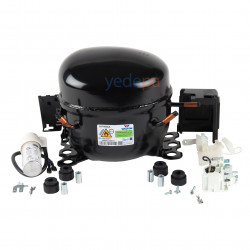 Walton GVYX9AA 1/4+ Hp Hermetic Refrigerator Compressor - R600a, 220V, 185W Cooling Capacity, Quiet Operation and High Efficiency