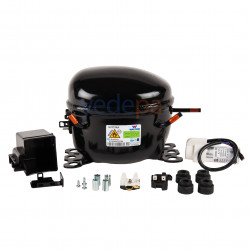 Walton HVY57AA 1/5 HP R600a დაბალი ხმაურის საყოფაცხოვრებო სამაცივრო კომპრესორი – 88.3W გაგრილების სიმძლავრით, მაღალეფექტური და ეკოლოგიური