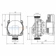 Wilo Para 25-130/9-87 SCU High-Efficiency Circulation Pump for Combi Boilers and Heating Systems