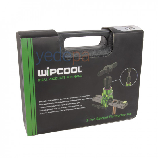 Wipcool Torklu Havşa Takımı 1/4", 5/16", 3/8", 1/2", 5/8", 3/4" (Cırcırlı)