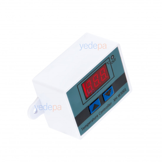 XH-W3001 ციფრული თერმოსტატი, ტემპერატურის კონტროლის მოწყობილობა 220V 1500W