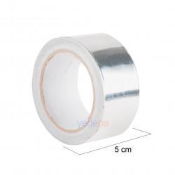 Self-Adhesive Aluminum Foil Tape (5 cm x 25 Meters)