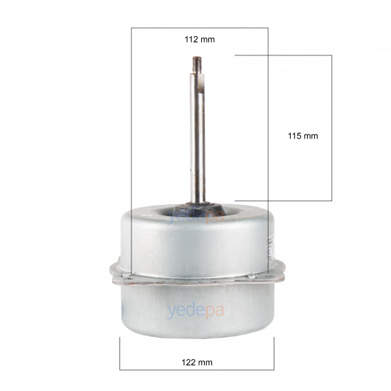 YDK80-6H AC Outdoor Unit Fan Motor (80W, 830 R/Min)