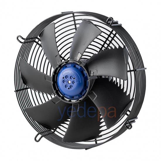Ziehl-Abegg FN030-6IK.0E.V7 Axial Fan - 220-277V, 0.45kW, 1900 RPM, 300mm Fan Diameter, 2,800 m³/h Air Flow, Suction Direction - Art. 140051