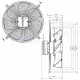 Ziehl-Abegg FN035-4ED.0F.A7P2 Axial Fan - 230V, 230W, 1410 RPM, 350mm Fan Diameter, 2,750 m³/h Air Flow, Blowing Direction - Art. 155877