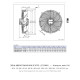 Ziehl-Abegg FN045-VDK.2F.V7P2 აქსიალური ვენტილატორი (170368) – 450 mm, 400V სამფაზა, ორსიჩქარიანი (1280/970 rpm)
