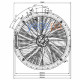 Ziehl-Abegg ZC091-SDQ.7Q.V5 სამრეწველო აქსიალური ვენტილატორი 179572