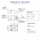 Zingfa QL62 Hermetic Compressor – 3 HP, R404A, LBP, Single-Phase 220 V, 2,708 W
