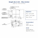 Zingfa QL3-145 ჰერმეტული კომპრესორი – 8 HP, R404A, LBP, სამფაზა 380 V, 5.980 W