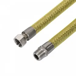 125cm 1/2 Fırın Ve Set Üstü Ocak Gaz Bağlantı Fleks