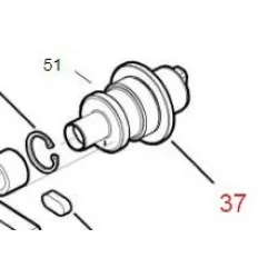 Rothenberger 1000000720 Roll Groover 1000000212 için 1" Makara Seti