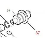 Rothenberger 1000000723 Roll Groover 1000000212 için 8"-12" Makara Set