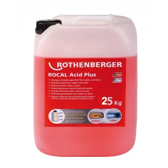 Rothenberger 1500000914 Rocal Acid Plus 25 Kg- 3264
