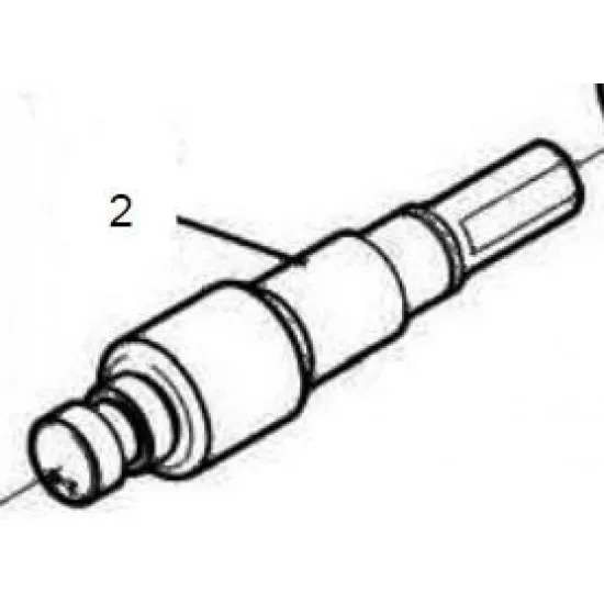 Rothenberger 56521 Rogroover 56050 için Silindir 1"