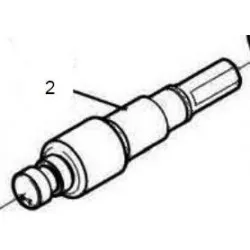 Rothenberger 56522 Rogroover 56050 için Silindir 1.1 / 4-1.1/2