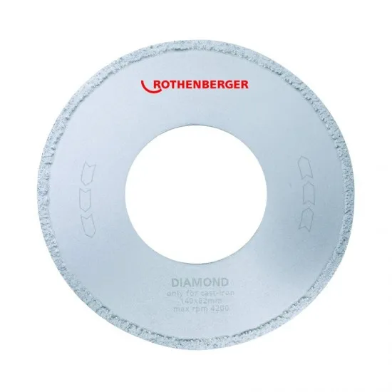 Rothenberger 56706 Pıpecut (Tüm Modeller) için Elmas Disk 140X62