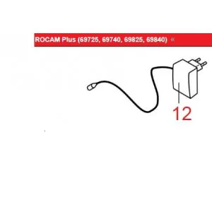 Rothenberger 69120 Rocam Artı 12V / 3.3A Güç Kaynağı