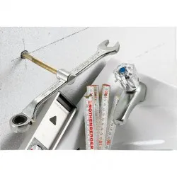 Rothenberger 73293 Cırcır Yüzük Anahtarı Express, M10, 17X19