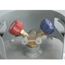 12Lt HVAC-R Soğutucu Gaz Akışkan Geri Toplama Tüpü