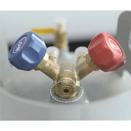 12Lt HVAC-R Soğutucu Gaz Akışkan Geri Toplama Tüpü