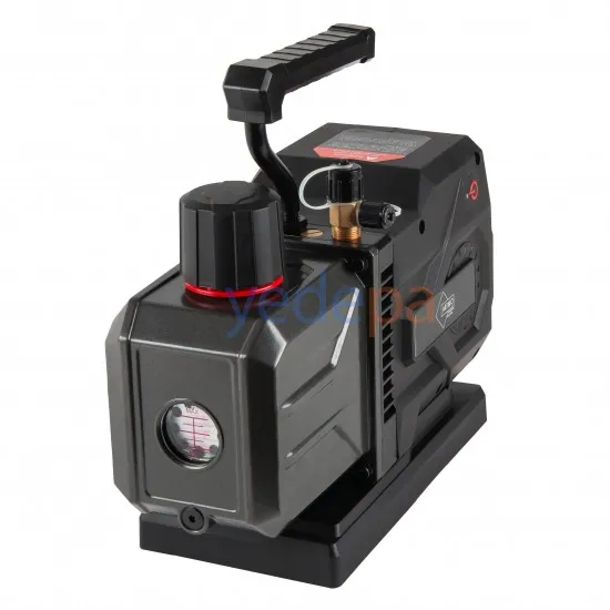 2VI-3DLi Çift Kademeli Akülü, Şarjlı, Kablosuz Vakum Pompası - 18V, 1/2 HP, 6CFM Lityum Bataryalı