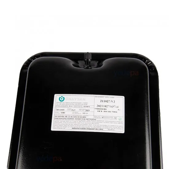 3/8" 7L Dizayn Ventil Bağlantılı Kombi Genleşme Tankı