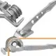 3'lü 180° Boru Bükme Aparatı - CT-N369A 1/4", 5/16", 3/8" Borular İçin Uygun