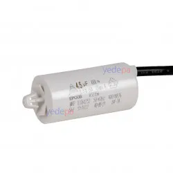 4.5 µF 400V Kablolu Kondansatör / Kapasitör