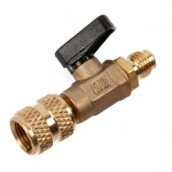 410 Gaz Şarj Hortum Adaptörü Vanalı