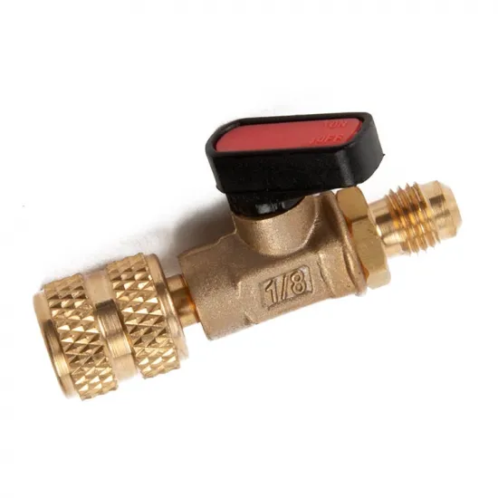 410 Gaz Şarj Hortum Adaptörü Vanalı