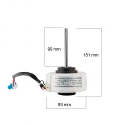 4681A20151U Orijinal Klima İç Ünite Fan Motoru LG / Beko / Arçelik (RP15-5, 4681A20151P)
