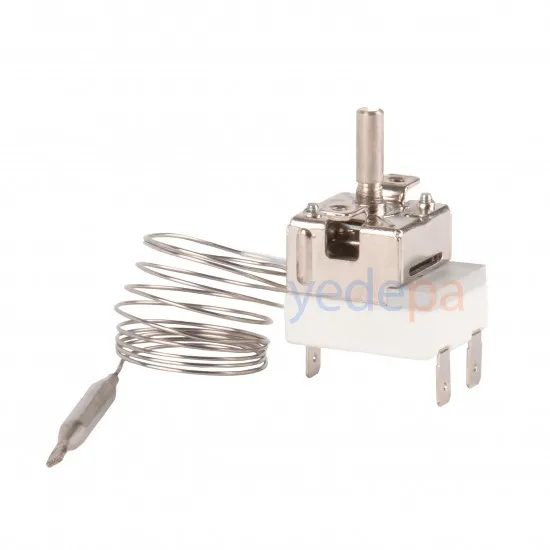 50-300 Derece Çift Kontaklı Sıcaklık Termostatı - Sanayi Tipi Fırınlar, Tost Makineleri ve Elektrikli Izgaralar İçin