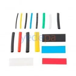 580 Parça Isı İle Daralan Makaron Seti – Farklı Çap ve Renklerde Kablo İzolasyon ve Yalıtım Kiti