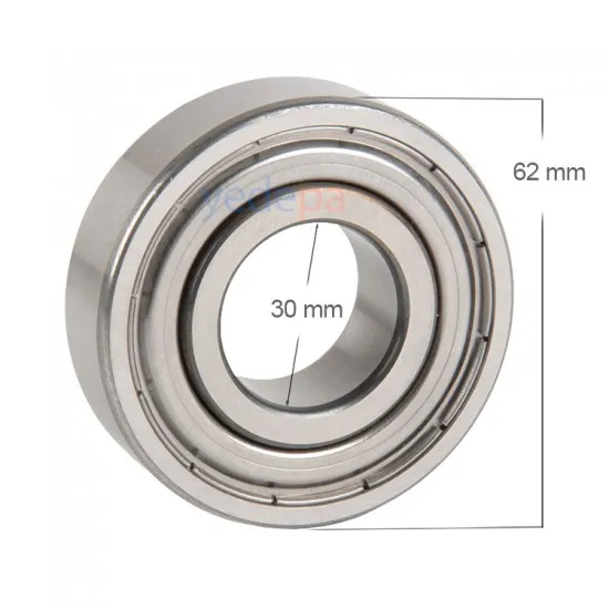 6206-2Z / C3 Çamaşır Makina Kazan Rulmanı