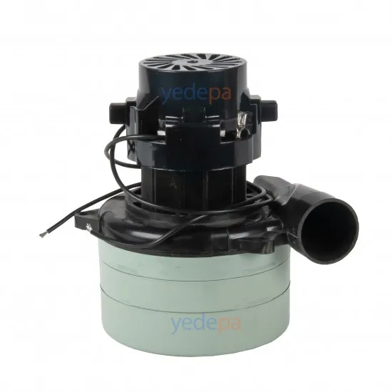 73 Elektrikli Süpürge Motoru Üç Fanlı Egzostlu 24V 400W Bakır