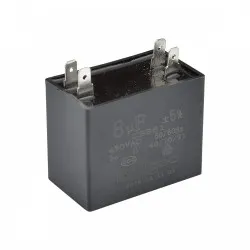 Kare Kondansatör (Kapasitör) 8 µF 450 VAC - 50/60 Hz