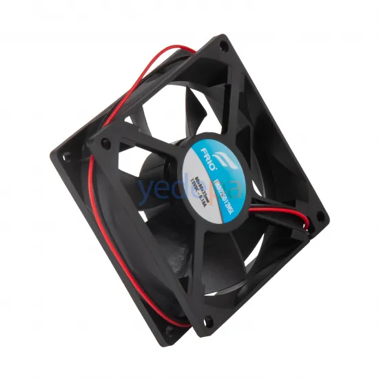 80x80x25 mm Manyetik Yataklı Kare Fan 12V - Vida Aralığı 71 mm