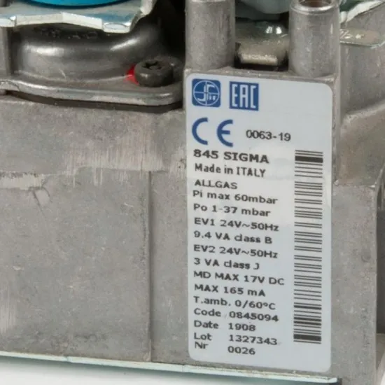 845 Sigma Kombi Gaz Valfi 0845094